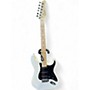 Used Glarry Stratocaster Copy White Solid Body Electric Guitar White