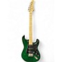 Used Glarry Stratocaster Green Solid Body Electric Guitar Green