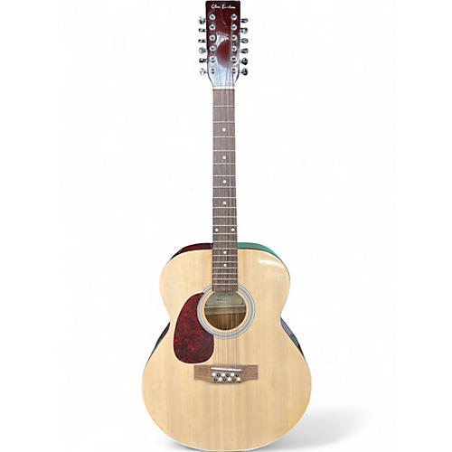 Used Glen Burton GA360E Natural 12 String Acoustic Guitar Natural