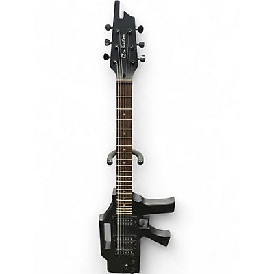 Used Glen Burton GE47 AK47 Black Solid Body Electric Guitar