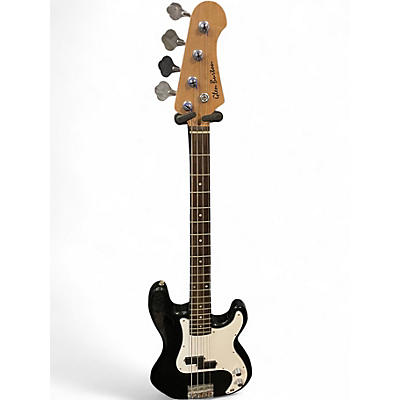Used Glen Burton P-STYLE Black Electric Bass Guitar