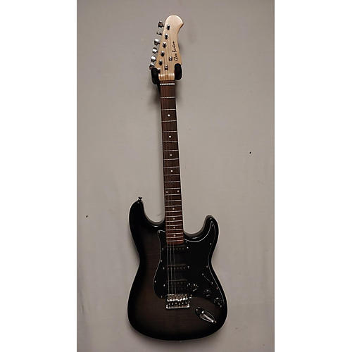 Glen Burton Used Glen Burton S-Style Electric Grey Burst Solid Body Electric Guitar Grey Burst