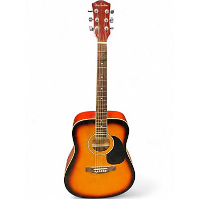 Used Glen Burton VCH009 2 Color Sunburst Acoustic Guitar