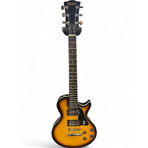 Used Global E70 2 Color Sunburst Solid Body Electric Guitar 2 Color Sunburst