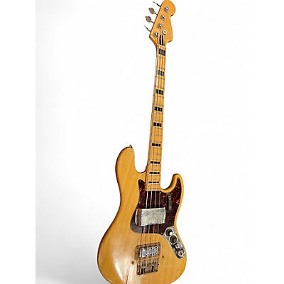 Used Global Guitars 70'S JAZZ BASS Natural Electric Bass Guitar