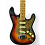 Used Global Strat 2 Tone Sunburst Solid Body Electric Guitar 2 Tone Sunburst