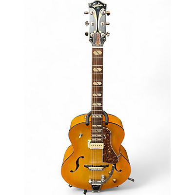 Used Godin 5TH JUMBO P RAIL HARVEST GOLD Hollow Body Electric Guitar