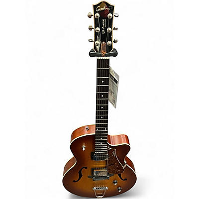 Used Godin 5th Avenue Kingpin II 2 Color Sunburst Hollow Body Electric Guitar