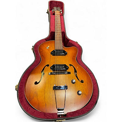 Used Godin 5th Avenue Kingpin II Brown Hollow Body Electric Guitar