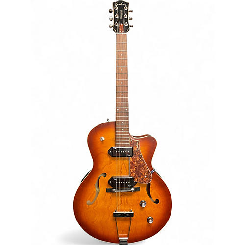 Used Godin 5th Avenue Kingpin II COGNAC BURST Hollow Body Electric Guitar COGNAC BURST