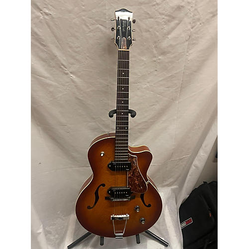 Godin Used Godin 5th Avenue Kingpin II Cognac Burst Hollow Body Electric Guitar Cognac Burst