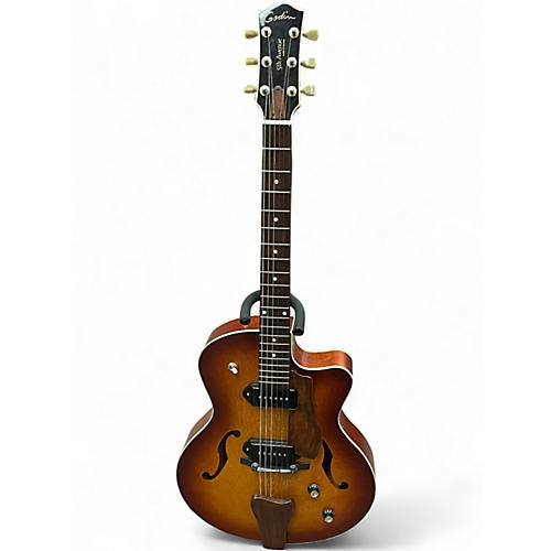 Used Godin 5th Avenue Kingpin II Cognac Burst Hollow Body Electric Guitar Cognac Burst