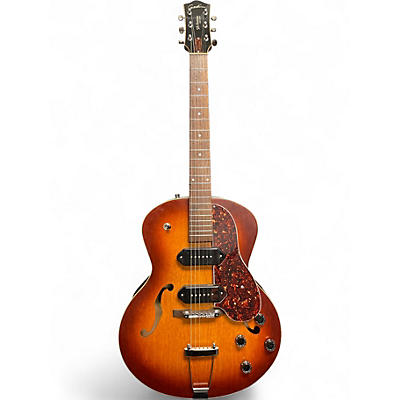 Used Godin 5th Avenue Kingpin II Cognac Hollow Body Electric Guitar