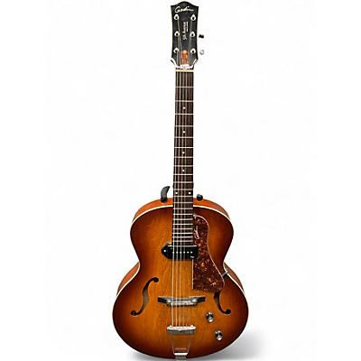Used Godin 5th Avenue Kingpin II cognac burst Hollow Body Electric Guitar