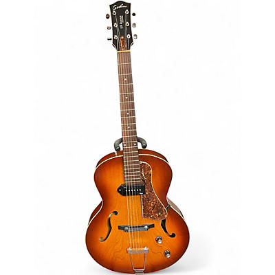 Used Godin 5th Avenue Kingpin P90 2 Color Sunburst Hollow Body Electric Guitar