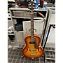 Used Godin Used Godin 5th Avenue Kingpin P90 2 Tone Sunburst Hollow Body Electric Guitar 2 Tone Sunburst