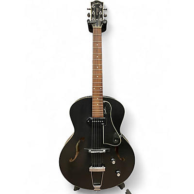 Used Godin 5th Avenue Kingpin P90 Black Hollow Body Electric Guitar