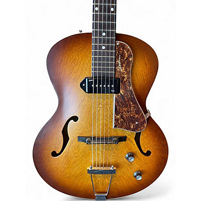 Used Godin 5th Avenue Kingpin P90 COGNAC BURST Hollow Body Electric Guitar