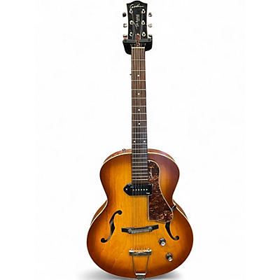 Used Godin 5th Avenue Kingpin P90 Cognac Burst Hollow Body Electric Guitar