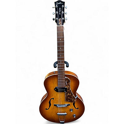 Used Godin 5th Avenue Kingpin P90 Sunburst Hollow Body Electric Guitar