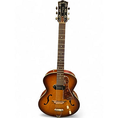 Used Godin 5th Avenue Kingpin P90 Sunburst Hollow Body Electric Guitar