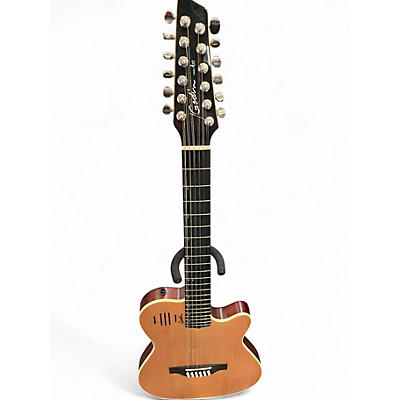 Used Godin A12 Antique Natural 12 String Acoustic Guitar