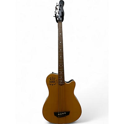 Used Godin  A4 LIMITED EDITION Natural Electric Bass Guitar