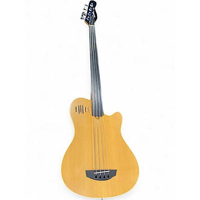 Used Godin A4 ULTRA FRETLESS Natural Acoustic Bass Guitar