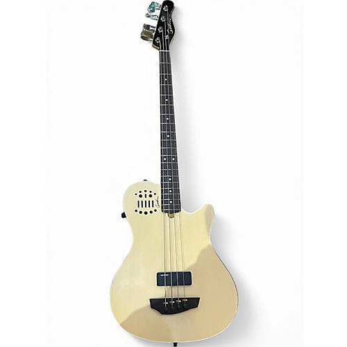 Used Godin A4 ULTRA Natural Electric Bass Guitar Natural