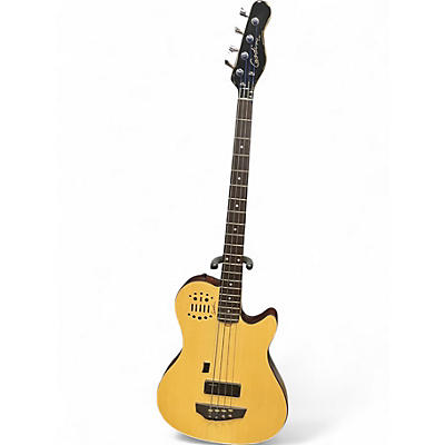 Used Godin A4 Ultra Fretted Natural Electric Bass Guitar