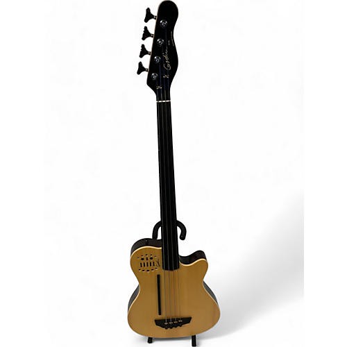 Godin Used Godin A4-fretless Natural Acoustic Bass Guitar Natural