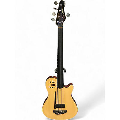 Godin Used Godin A5 Ultra 5-String Natural Acoustic Bass Guitar