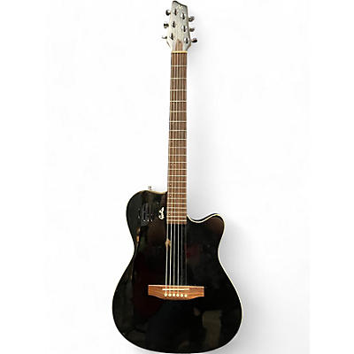 Godin Used Godin A6 Black Acoustic Electric Guitar