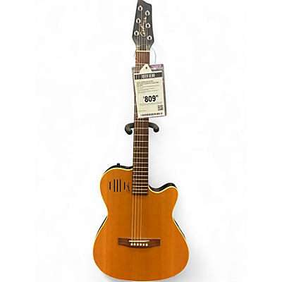 Used Godin A6 Natural Acoustic Electric Guitar