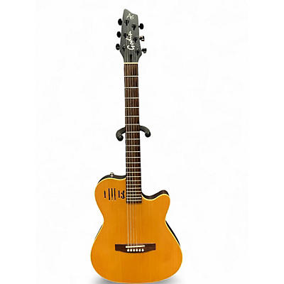 Used Godin A6 Natural Acoustic Electric Guitar