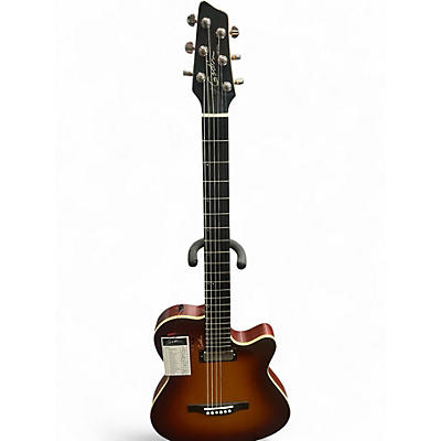 Used Godin A6 Ultra Baritone burnt ember  Acoustic Electric Guitar