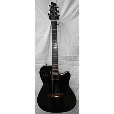 Godin Used Godin A6 Ultra Black Acoustic Electric Guitar