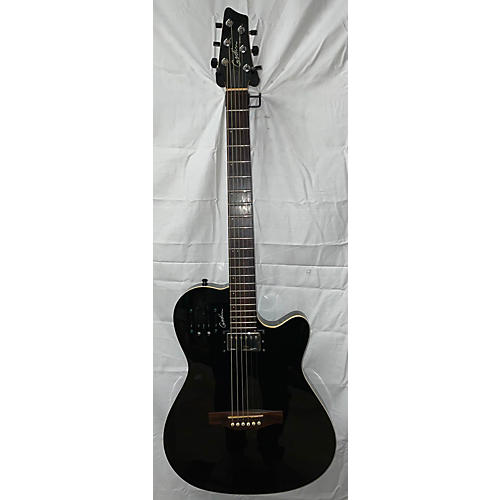 Godin Used Godin A6 Ultra Black Acoustic Electric Guitar Black