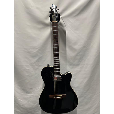 Godin Used Godin A6 Ultra Black Acoustic Electric Guitar