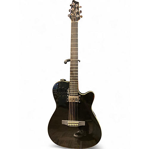 Used Godin A6 Ultra Black Acoustic Electric Guitar Black