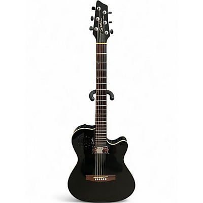 Used Godin A6 Ultra Black Acoustic Electric Guitar