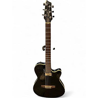 Used Godin A6 Ultra Black Acoustic Electric Guitar