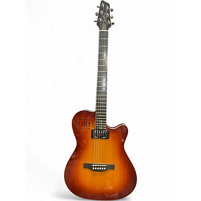 Used Godin A6 Ultra COGNAC Acoustic Electric Guitar