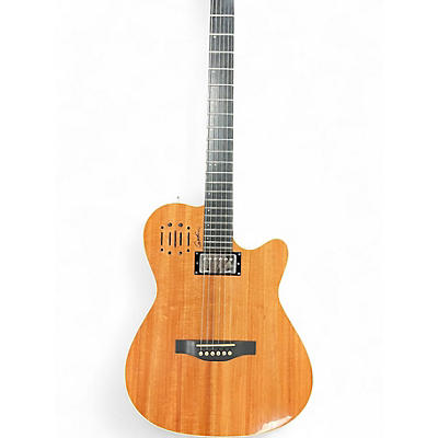 Used Godin A6 Ultra Koa Deluxe Natural Acoustic Electric Guitar