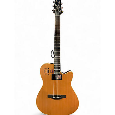 Used Godin A6 Ultra Natural Acoustic Electric Guitar
