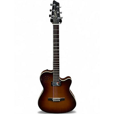 Used Godin A6 Ultra Sunburst Acoustic Electric Guitar