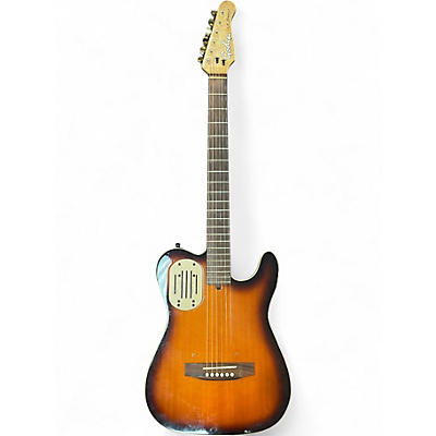 Used Godin ACOUSTICASTER 2 Color Sunburst Acoustic Electric Guitar