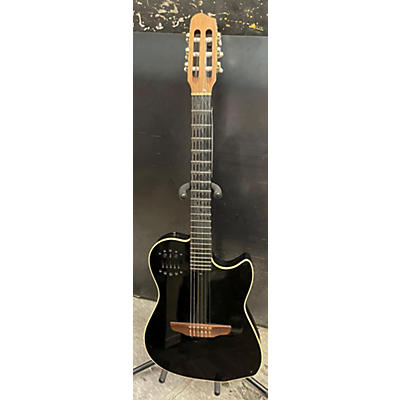 Godin Used Godin ACS Multiac Grand Concert Black Acoustic Electric Guitar