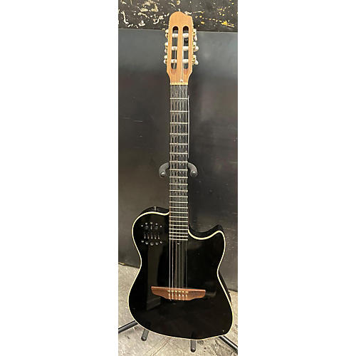 Godin Used Godin ACS Multiac Grand Concert Black Acoustic Electric Guitar Black