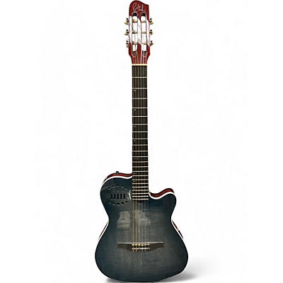 Godin Used Godin ACS Multiac Trans Black Acoustic Electric Guitar